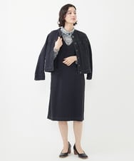 セットアップ対応]ブラックデニムジャケット(その他のジャケット