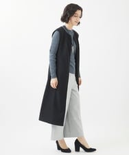 NHEAC88390 GIANNI LO GIUDICE(小さいサイズ)(メゾン ドゥ サンク) [セットアップ対応]圧縮ジャージージャンパースカート ベージュ