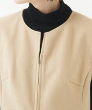 NHEAC88390 GIANNI LO GIUDICE(小さいサイズ)(メゾン ドゥ サンク) [セットアップ対応]圧縮ジャージージャンパースカート ベージュ