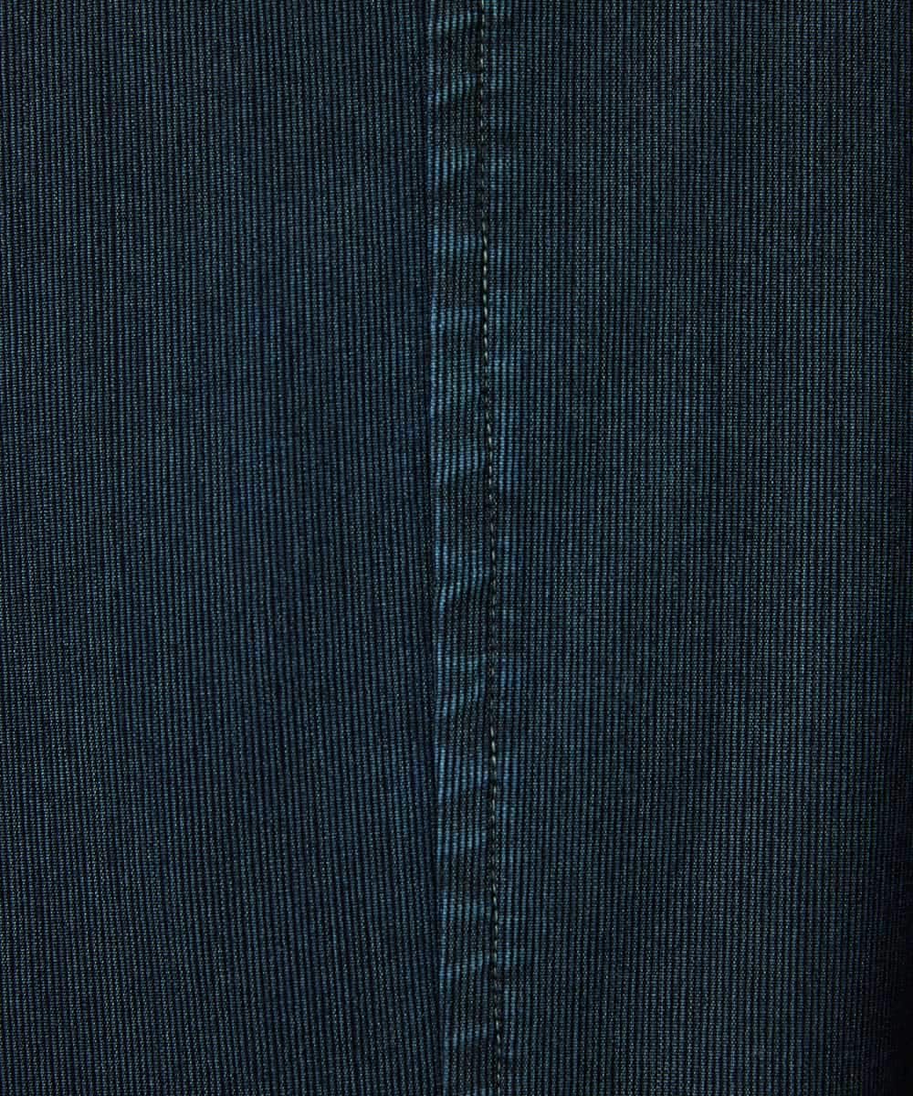 NHEAE12390 GIANNI LO GIUDICE(小さいサイズ)(メゾン ドゥ サンク) デニムカラーリバーワンピース グリーン