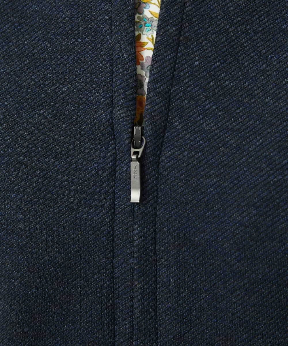 NHEAF81330 GIANNI LO GIUDICE(小さいサイズ)(メゾン ドゥ サンク) [セットアップ対応]デニムジャージージャンパースカート ネイビー