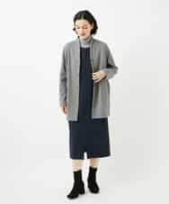 NHEAF81330 GIANNI LO GIUDICE(小さいサイズ)(メゾン ドゥ サンク) [セットアップ対応]デニムジャージージャンパースカート ネイビー