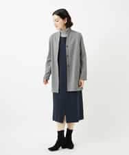 NHEAF81330 GIANNI LO GIUDICE(小さいサイズ)(メゾン ドゥ サンク) [セットアップ対応]デニムジャージージャンパースカート ネイビー