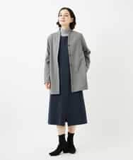 NHEAF81330 GIANNI LO GIUDICE(小さいサイズ)(メゾン ドゥ サンク) [セットアップ対応]デニムジャージージャンパースカート ネイビー