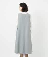 NHEAF84360 GIANNI LO GIUDICE(小さいサイズ)(メゾン ドゥ サンク) ガンクラブチェックジャンパースカート グレー