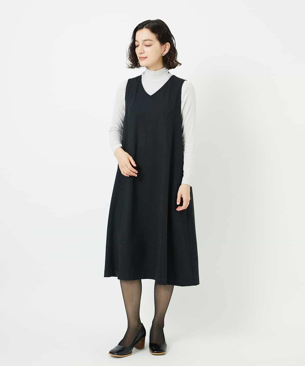 NHEAF84360 GIANNI LO GIUDICE(小さいサイズ)(メゾン ドゥ サンク) ガンクラブチェックジャンパースカート グレー