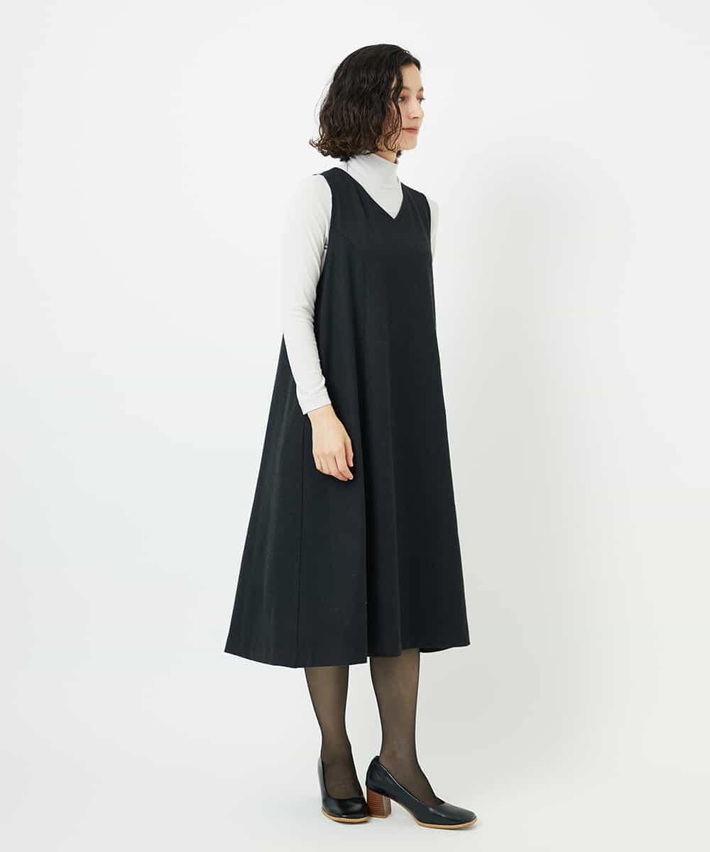 NHEAF84360 GIANNI LO GIUDICE(小さいサイズ)(メゾン ドゥ サンク) ガンクラブチェックジャンパースカート グレー