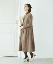 NHEAF85390 GIANNI LO GIUDICE(小さいサイズ)(メゾン ドゥ サンク) リファインガーゼワンピース ベージュ