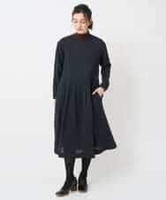 NHEAF85390 GIANNI LO GIUDICE(小さいサイズ)(メゾン ドゥ サンク) リファインガーゼワンピース ベージュ