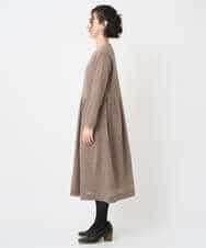 NHEAF85390 GIANNI LO GIUDICE(小さいサイズ)(メゾン ドゥ サンク) リファインガーゼワンピース ベージュ