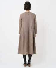 NHEAF85390 GIANNI LO GIUDICE(小さいサイズ)(メゾン ドゥ サンク) リファインガーゼワンピース ベージュ