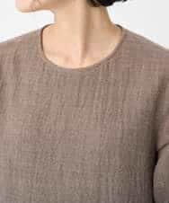 NHEAF85390 GIANNI LO GIUDICE(小さいサイズ)(メゾン ドゥ サンク) リファインガーゼワンピース ベージュ