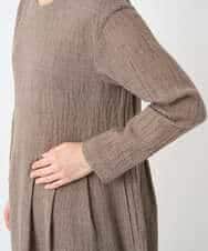 NHEAF85390 GIANNI LO GIUDICE(小さいサイズ)(メゾン ドゥ サンク) リファインガーゼワンピース ベージュ