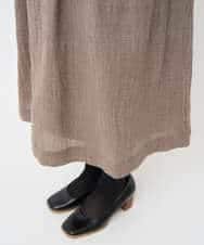 NHEAF85390 GIANNI LO GIUDICE(小さいサイズ)(メゾン ドゥ サンク) リファインガーゼワンピース ベージュ