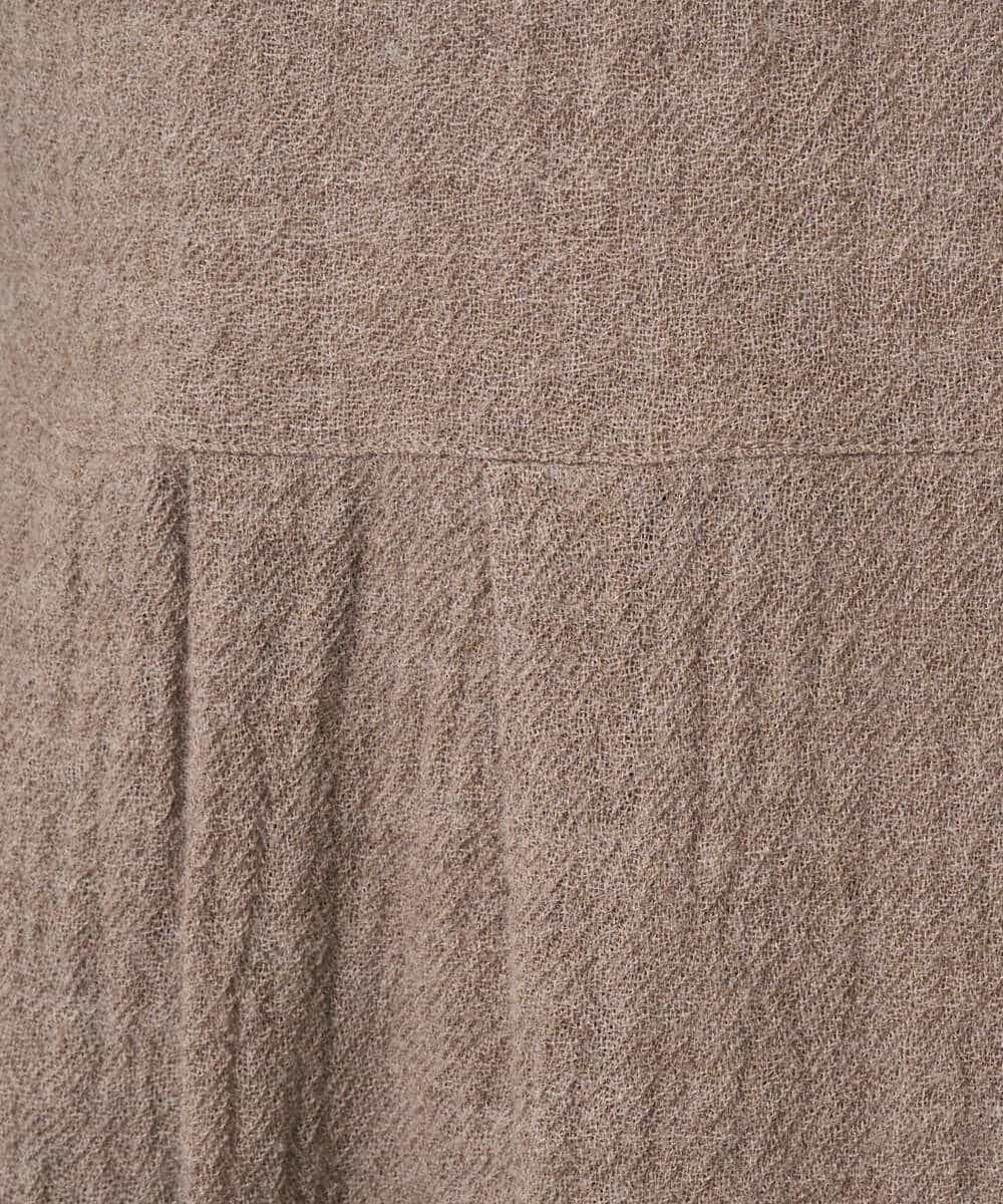 NHEAF85390 GIANNI LO GIUDICE(小さいサイズ)(メゾン ドゥ サンク) リファインガーゼワンピース ベージュ