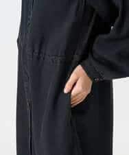 NHEAH37390 GIANNI LO GIUDICE(小さいサイズ)(メゾン ドゥ サンク) テンセルデニムヴィンテージワンピース ダークグレー
