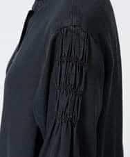NHEAH37390 GIANNI LO GIUDICE(小さいサイズ)(メゾン ドゥ サンク) テンセルデニムヴィンテージワンピース ダークグレー