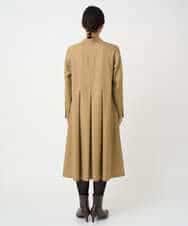 NHECF83390 GIANNI LO GIUDICE(小さいサイズ)(メゾン ドゥ サンク) ウール混デニム前開きワンピース ベージュ