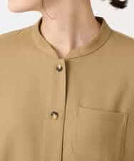 NHECF83390 GIANNI LO GIUDICE(小さいサイズ)(メゾン ドゥ サンク) ウール混デニム前開きワンピース ベージュ