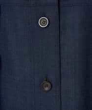 NHECF83390 GIANNI LO GIUDICE(小さいサイズ)(メゾン ドゥ サンク) ウール混デニム前開きワンピース ベージュ