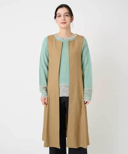 NHECF84360 GIANNI LO GIUDICE(小さいサイズ) ウール混デニム前後2WAYジャンパースカート