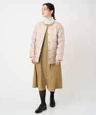 NHECF84360 GIANNI LO GIUDICE(小さいサイズ)(メゾン ドゥ サンク) ウール混デニム前後2WAYジャンパースカート ベージュ