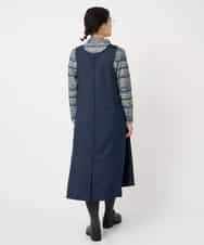 NHECF84360 GIANNI LO GIUDICE(小さいサイズ)(メゾン ドゥ サンク) ウール混デニム前後2WAYジャンパースカート ベージュ