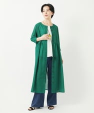 NHEGA22490 GIANNI LO GIUDICE(小さいサイズ)(メゾン ドゥ サンク) 小付き柄ワンピース グリーン系