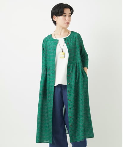 NHEGA22490 GIANNI LO GIUDICE(小さいサイズ) 小付き柄ワンピース