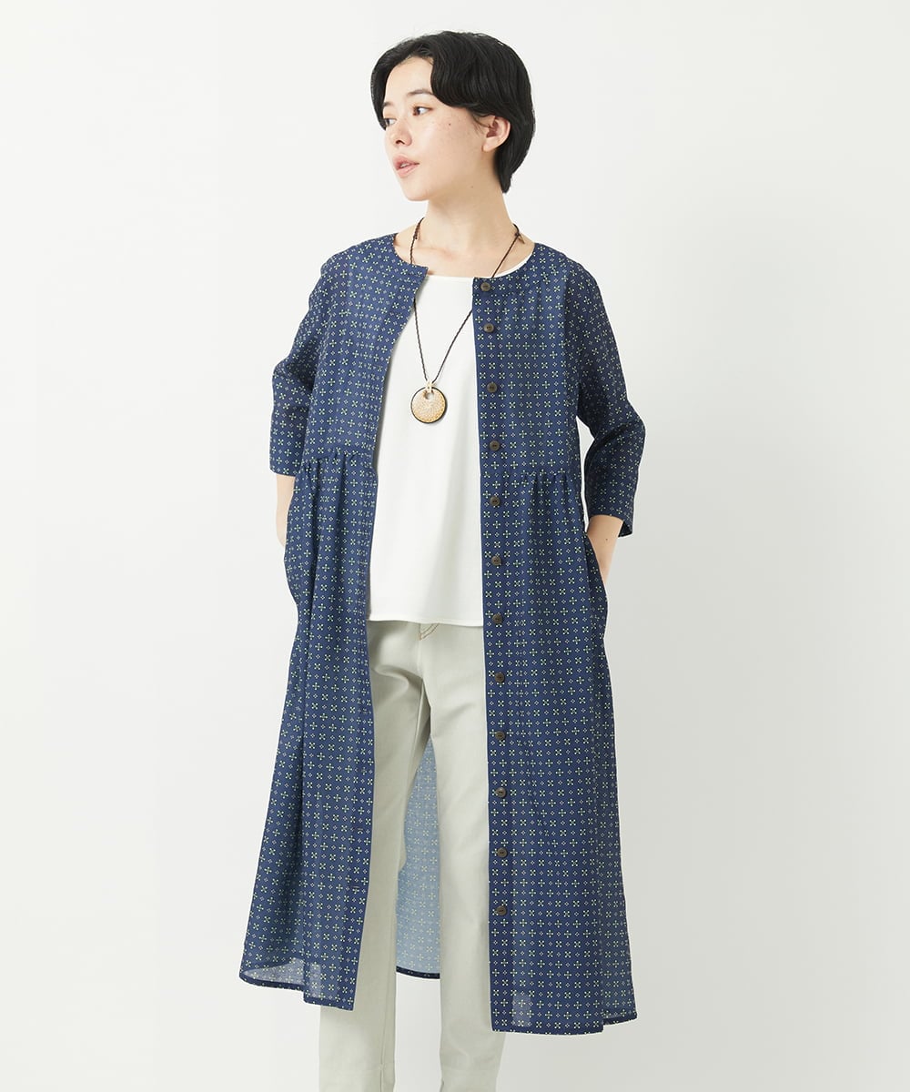 NHEGA22490 GIANNI LO GIUDICE(小さいサイズ) 小付き柄ワンピース