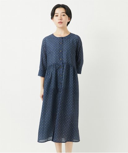 NHEGA22490 GIANNI LO GIUDICE(小さいサイズ) 小付き柄ワンピース