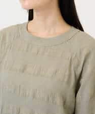 NHEGE53490 GIANNI LO GIUDICE(小さいサイズ)(メゾン ドゥ サンク) [セットアップ対応]シャドーチェックワンピース ベージュ