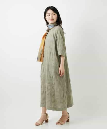 NHEGE53490 GIANNI LO GIUDICE(小さいサイズ) [セットアップ対応]シャドーチェックワンピース