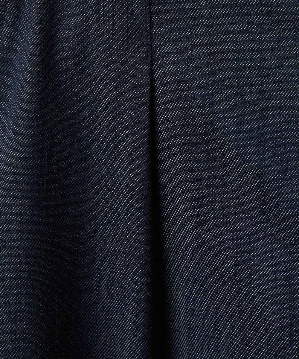 NHEGF85360 GIANNI LO GIUDICE(小さいサイズ)(メゾン ドゥ サンク) [セットアップ対応]デニムライクジャンパースカート ネイビー