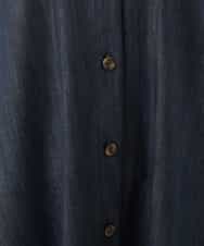 NHEGF85360 GIANNI LO GIUDICE(小さいサイズ)(メゾン ドゥ サンク) [セットアップ対応]デニムライクジャンパースカート ネイビー