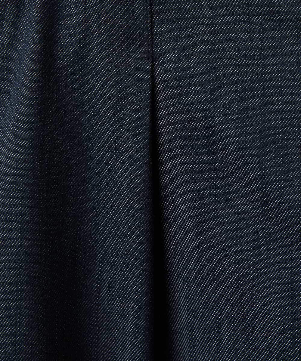 NHEGF85360 GIANNI LO GIUDICE(小さいサイズ)(メゾン ドゥ サンク) [セットアップ対応]デニムライクジャンパースカート ネイビー