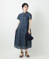 NHEGF94360 GIANNI LO GIUDICE(小さいサイズ)(メゾン ドゥ サンク) 小花プリントワンピース ベージュ系