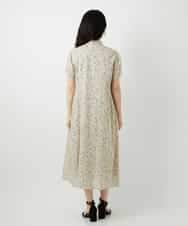 NHEGF94360 GIANNI LO GIUDICE(小さいサイズ)(メゾン ドゥ サンク) 小花プリントワンピース ベージュ系