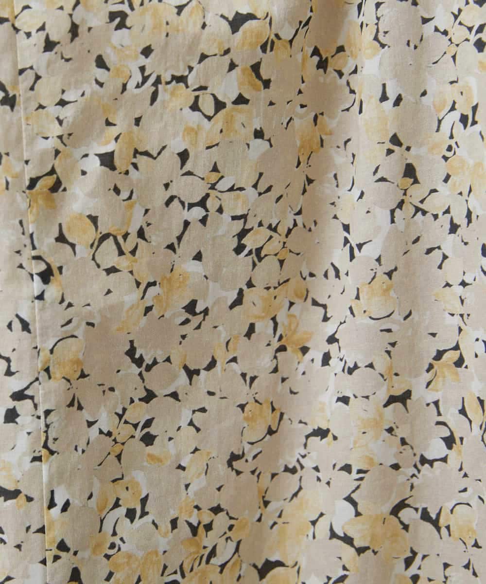 NHEGF94360 GIANNI LO GIUDICE(小さいサイズ)(メゾン ドゥ サンク) 小花プリントワンピース ベージュ系