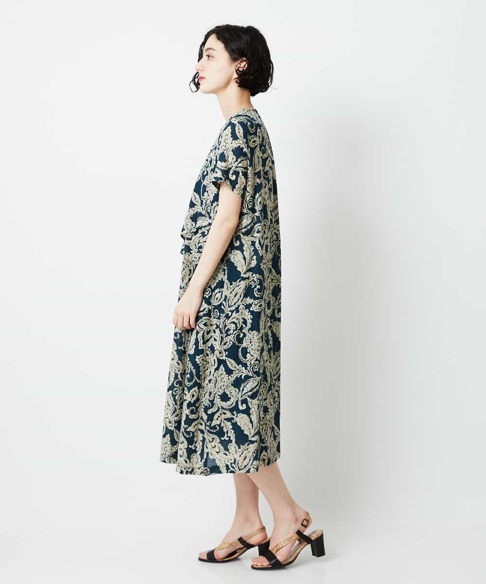 Gianni Lo Giudice 小さいサイズ メゾン ドゥ サンク 更紗コットンシフォンワンピース イトキンオンラインストア