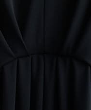 NHEGU87290 GIANNI LO GIUDICE(小さいサイズ)(メゾン ドゥ サンク) ストレッチポンチワンピースドレス ライトブルー