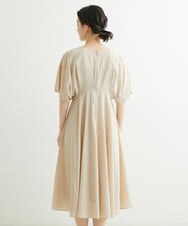 NHEGU88290 GIANNI LO GIUDICE(小さいサイズ)(メゾン ドゥ サンク) ドットプリントワンピースドレス ベージュ