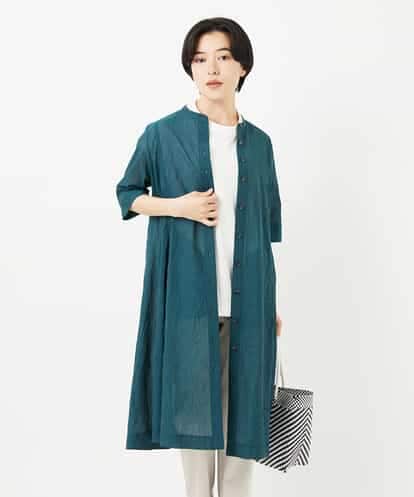 NHEHC90390 GIANNI LO GIUDICE(小さいサイズ) 先染めボイルワッシャーワンピース