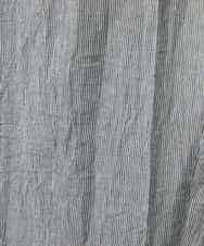 NHEHF80330 GIANNI LO GIUDICE(小さいサイズ)(メゾン ドゥ サンク) 綿麻ワッシャーアシンメトリー切替ワンピース アイボリー