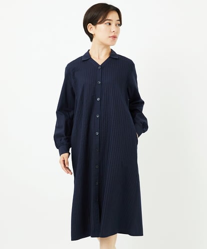 NHEJB10390 GIANNI LO GIUDICE(小さいサイズ) コットンローンピンタックロングブラウス