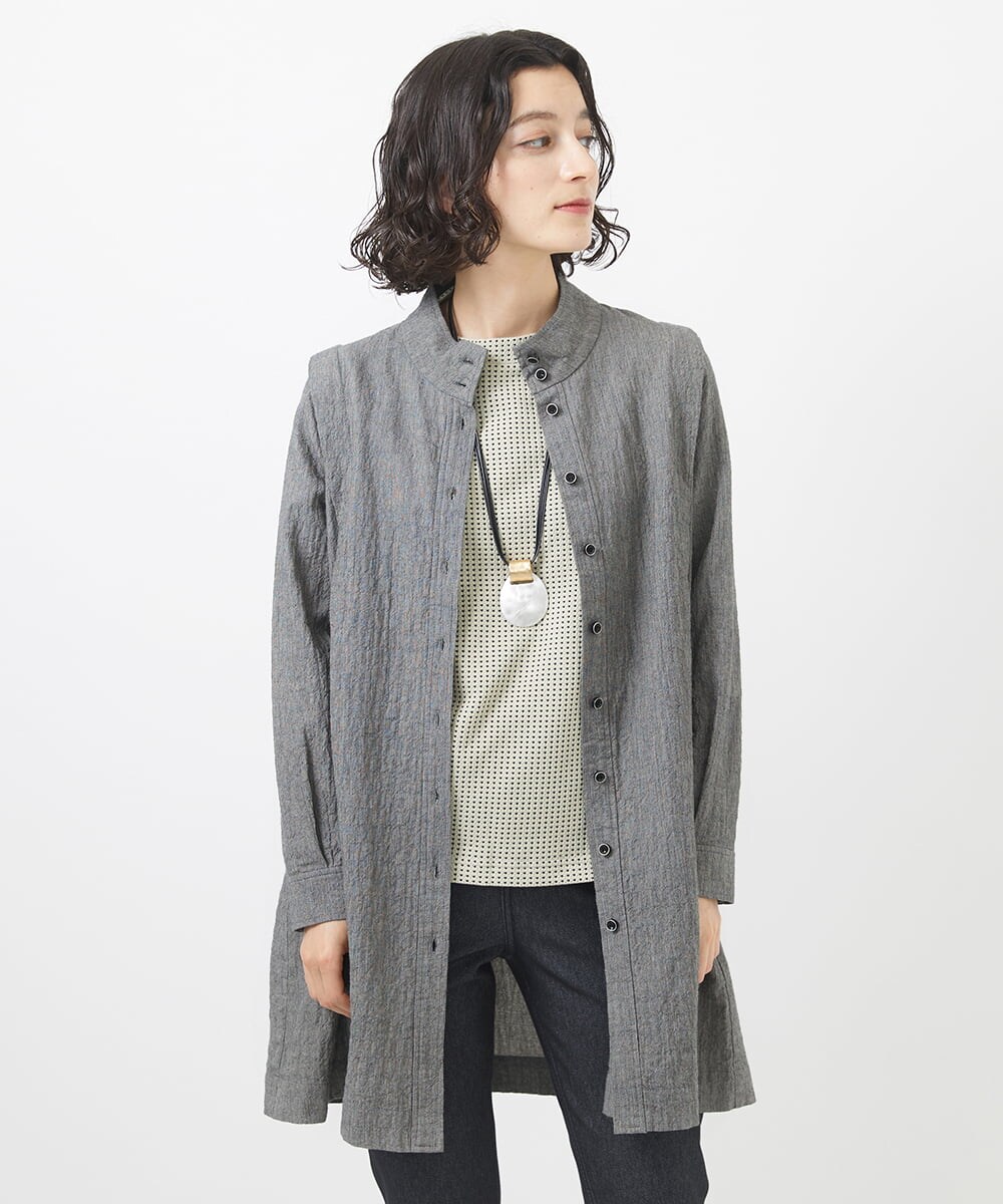 モアブラウンミニ グレーストライプセット 四角く 