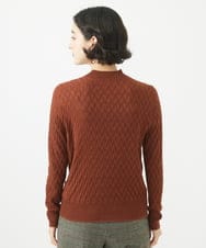 NHFAB21250 GIANNI LO GIUDICE(小さいサイズ)(メゾン ドゥ サンク) ウール混ラメニット オレンジ