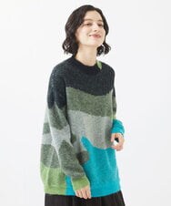 モヘアライクチェック柄ニットプルオーバー - ニット・セーター/トップス - GeeRA(ジーラ) - レディースファッション通販リュリュモール