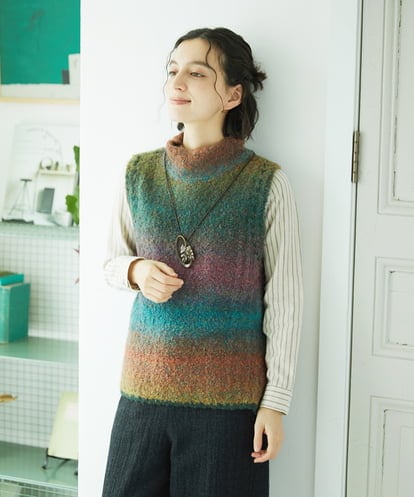 NHFAE13270  カスリブークレニットベスト