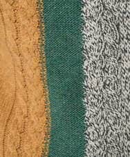 NHFAE20330 GIANNI LO GIUDICE(小さいサイズ)(メゾン ドゥ サンク) [日本製]SILEインターシャニットベスト ネイビー系